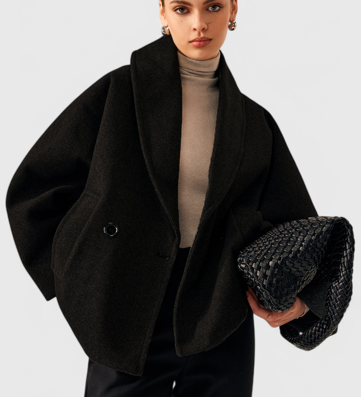 Helena Tweed Oversized Coat