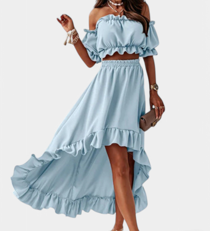 Katja | Off-Shoulder 2-Piece Set