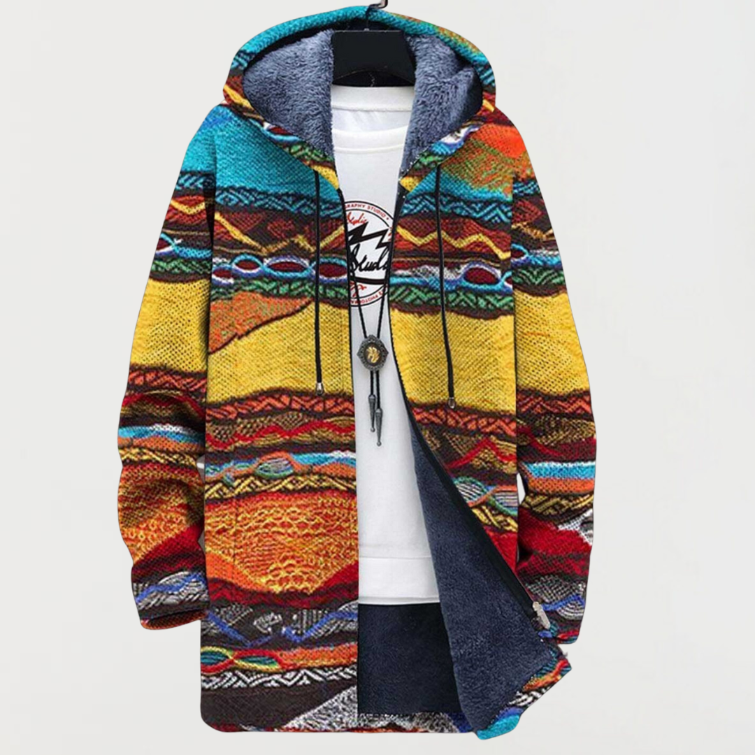 Clara | Desert Sunset Artistic Cardigan