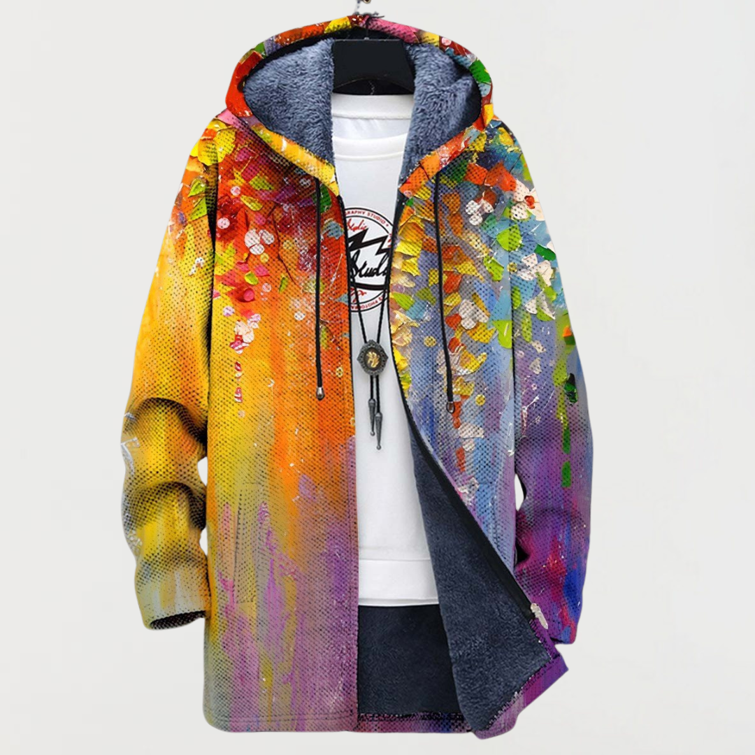 Annabel | Autumn Canvas Artistic Cardigan