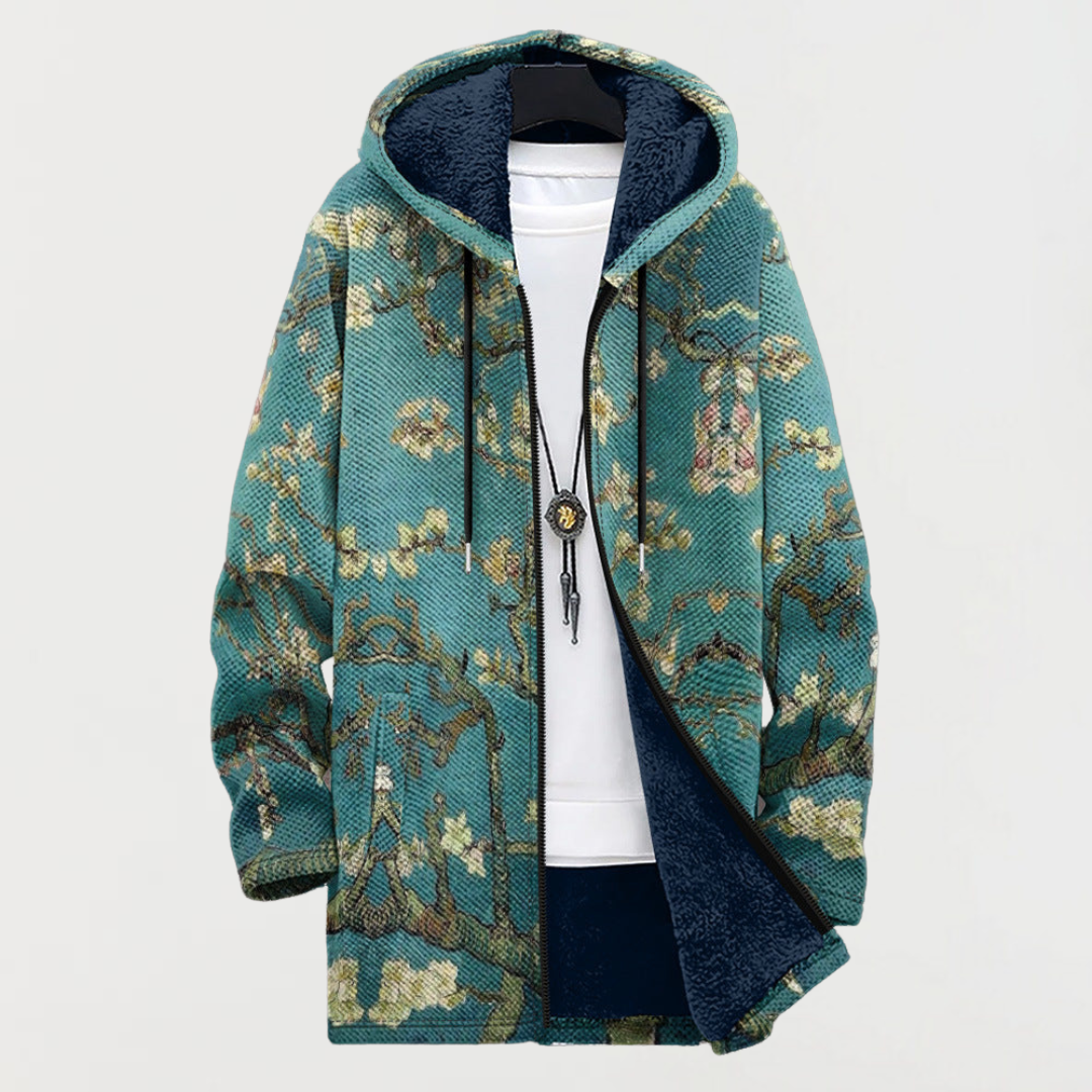 Eliza | Jade Blossom Artistic Cardigan