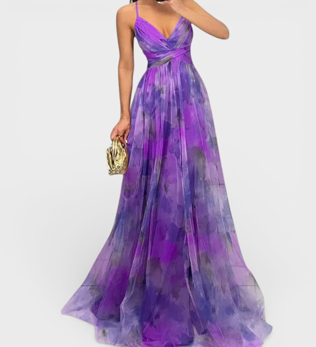 Valeria™ | Elegant Floral Maxi Dress