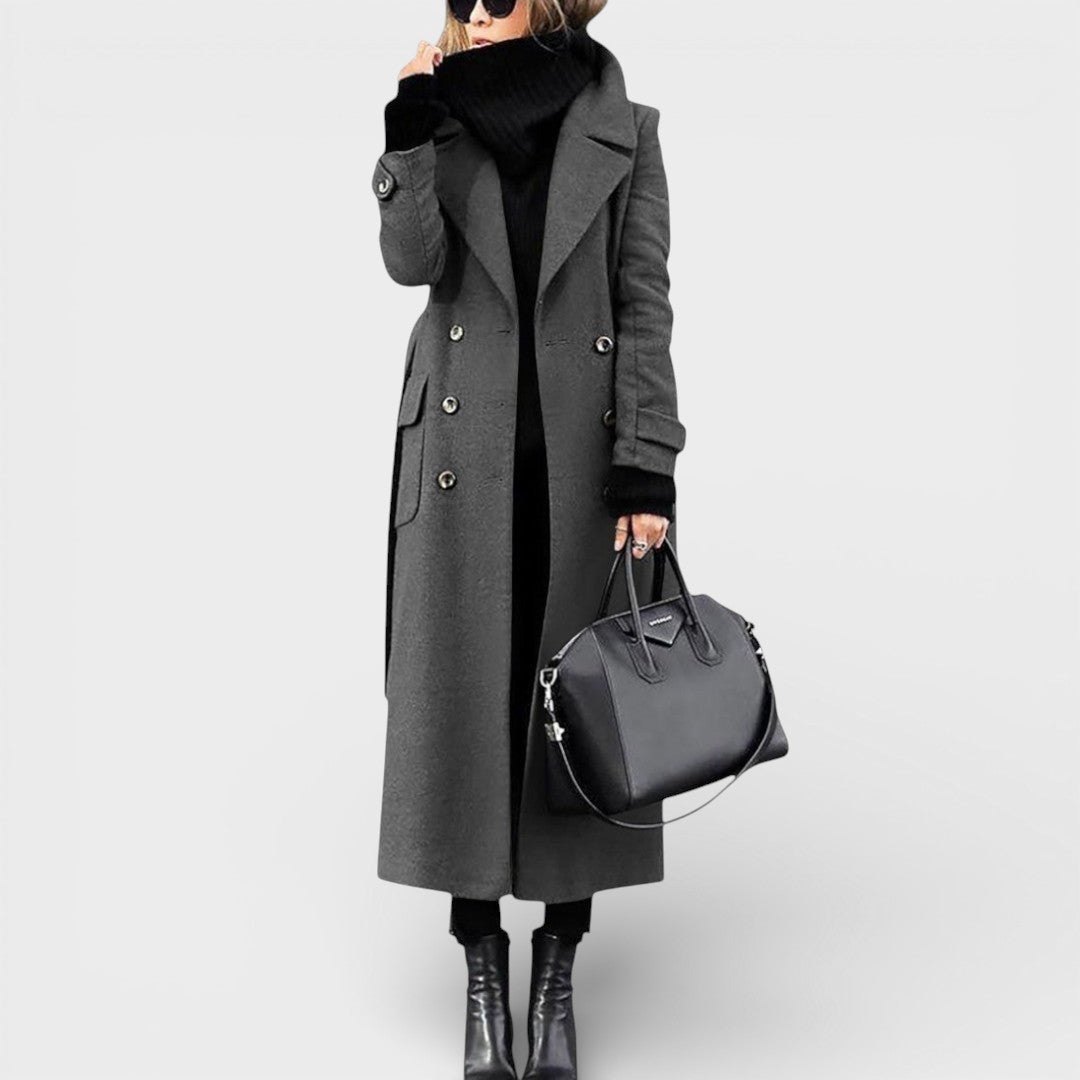 Isabel™ | Timeless Double-Breasted Coat